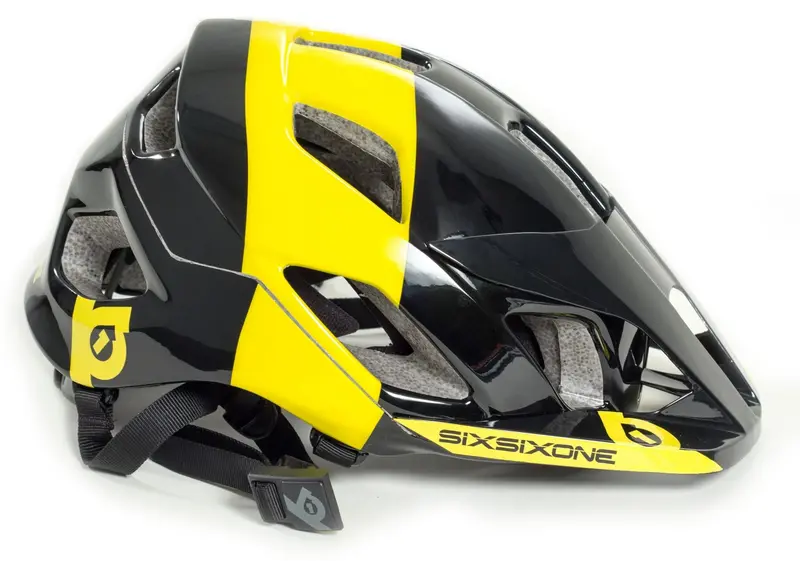 661 Evo Am Tres Mtb Helmet - Black-Yellow 1