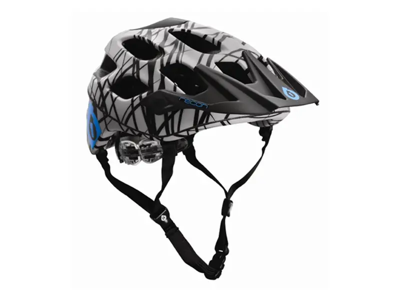 661 Recon Mtb Helmet - Gray-Cyan 1
