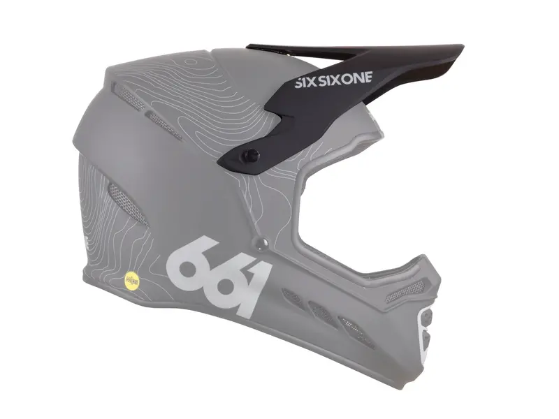 661 Reset Helmet Visor - Contour Black 1