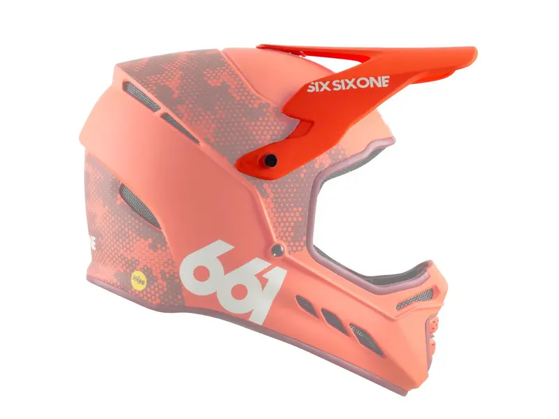 661 Reset Helmet Visor - Digi Orange 1