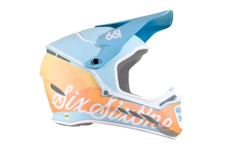 661 Reset Helmet Visor - Geo - Blorange 1