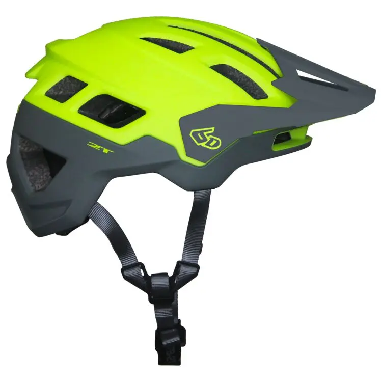 6D Helmets Atb-2T Ascent Trail Mtb Helmet - Matt Hi Viz Yellow 1