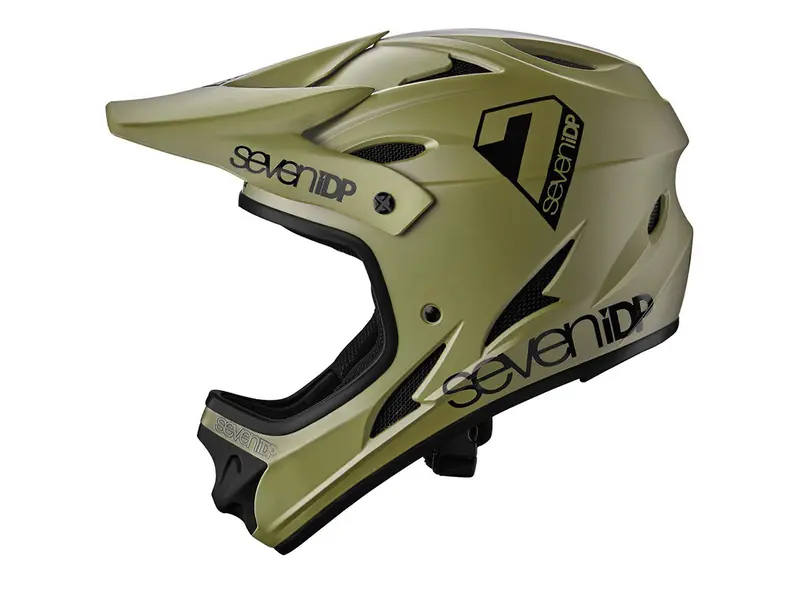 7 Idp M1 Full Face Helmet - Army Green - 2022 1