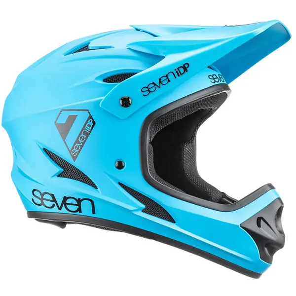 7 Idp M1 Full Face Helmet - Matt Blue 3