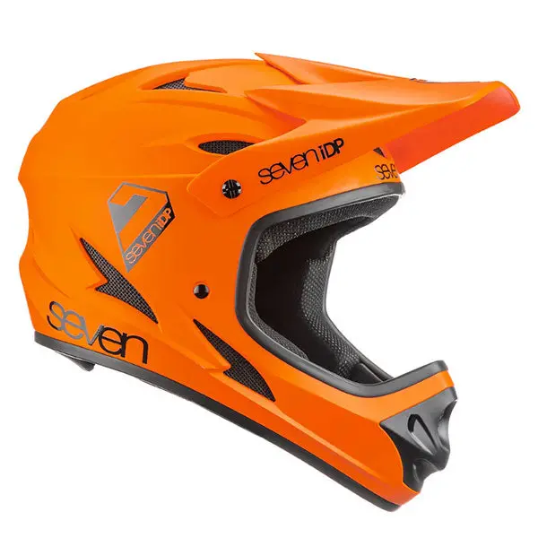 7 Idp M1 Full Face Helmet - Matt Burnt Orange 2