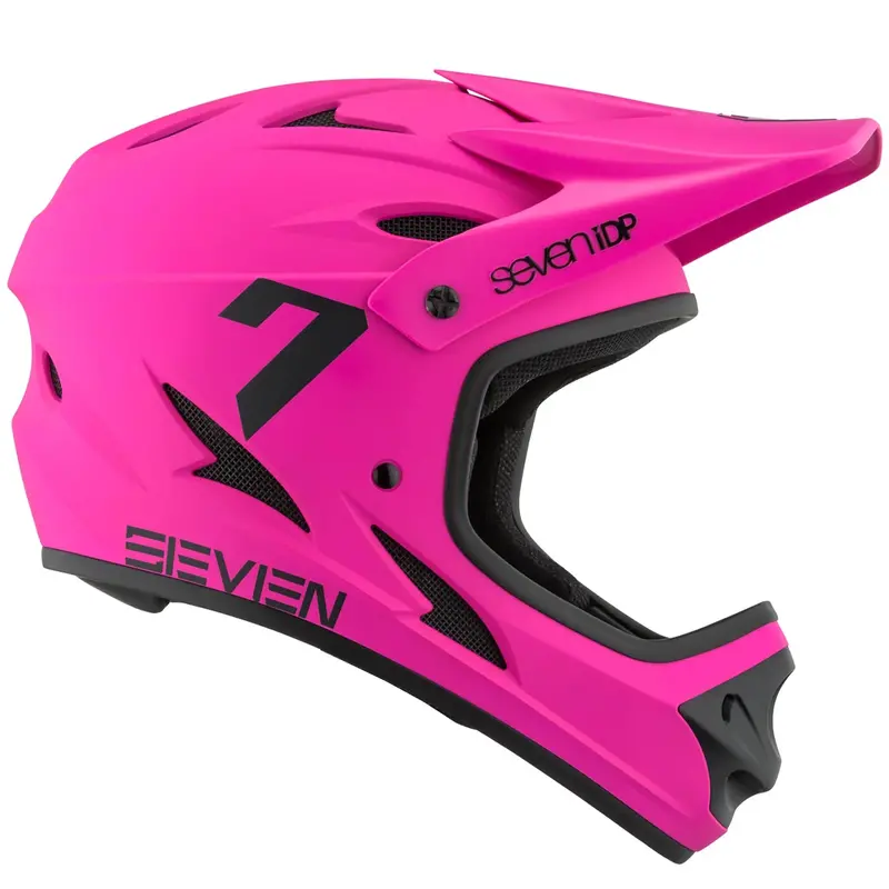7 Idp M1 Full Face Helmet - Youth - Flo Pink 1
