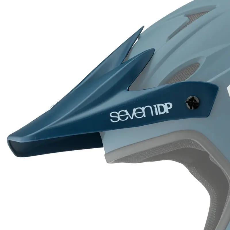 7 Idp M1 Helmet Visor - Blue-White 1