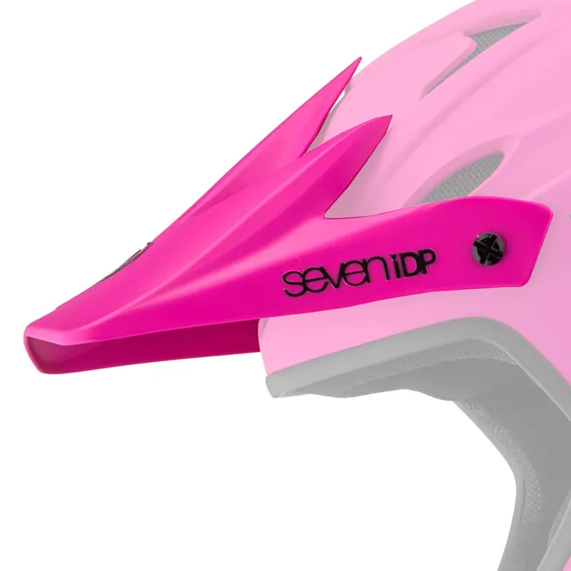 7 Idp M1 Helmet Visor - Flo Pink 1