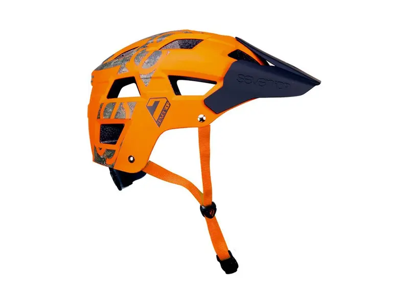 7 Idp M5 Mtb Am Helmet - Orange-Camo - 2018 1
