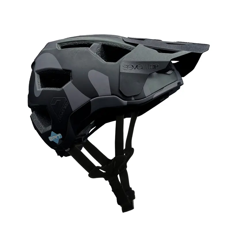 7 Idp Project 21 Pro Trail Mtb Helmet - Matt Black Camo 1