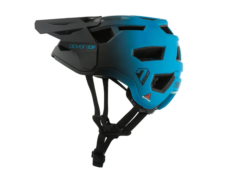 7 Idp Project 21 Pro Trail Mtb Helmet - Matt Blue-Black Fade 2