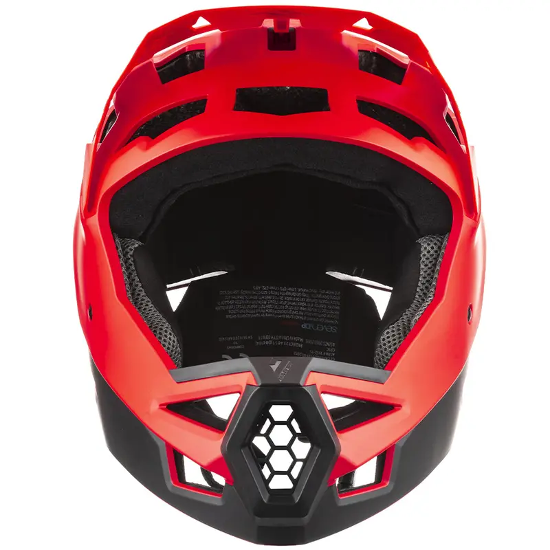 7 Idp Project 23 Abs Full Face Helmet - Matt Thruster Red-Black 4