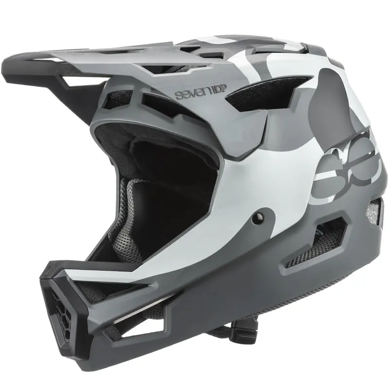 7 Idp Project 23 Abs Full Face Helmet - Matt Urban Camo-Black 1