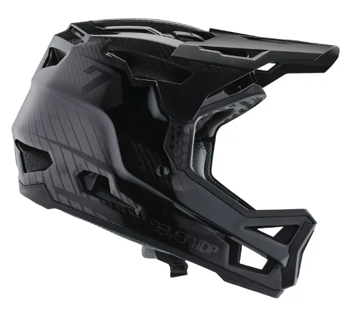 7 Idp Project 23 Carbon Full Face Helmet - Gloss Black 1