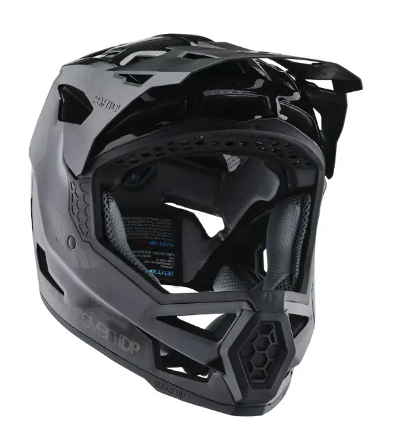 7 Idp Project 23 Carbon Full Face Helmet - Gloss Black 2