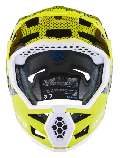 7 Idp Project 23 Carbon Full Face Helmet - Gloss Yellow-Black 3