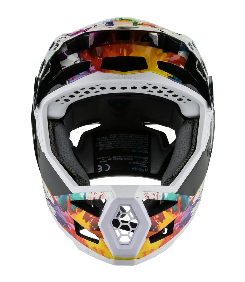 7 Idp Project 23 Carbon Full Face Helmet - Ltd Edition - Splatter 3