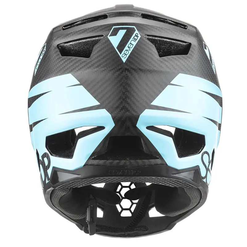 7 Idp Project 23 Carbon Full Face Helmet - Matt Ice Blue-Black 5