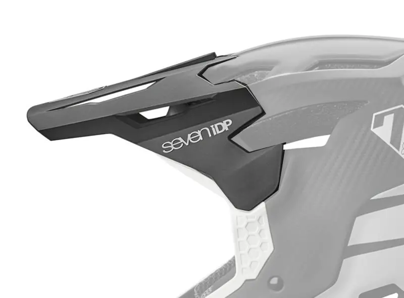 7 Idp Project 23 Helmet Visor - Carbon - Cool Gray-Raw Carbon 1
