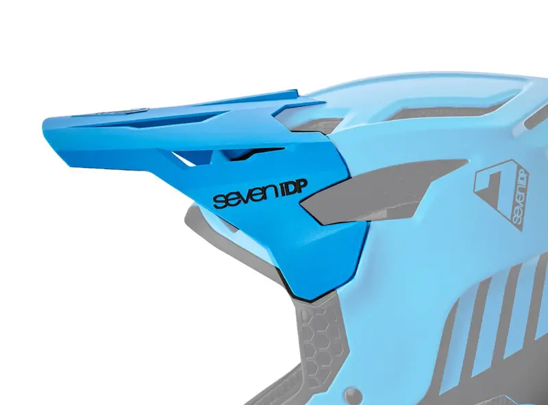 7 Idp Project 23 Helmet Visor - Gf - Blue-Black 1