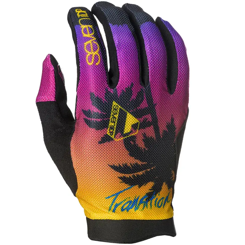 7 Idp Transition Mtb Glove - 80S Palm Tree 1