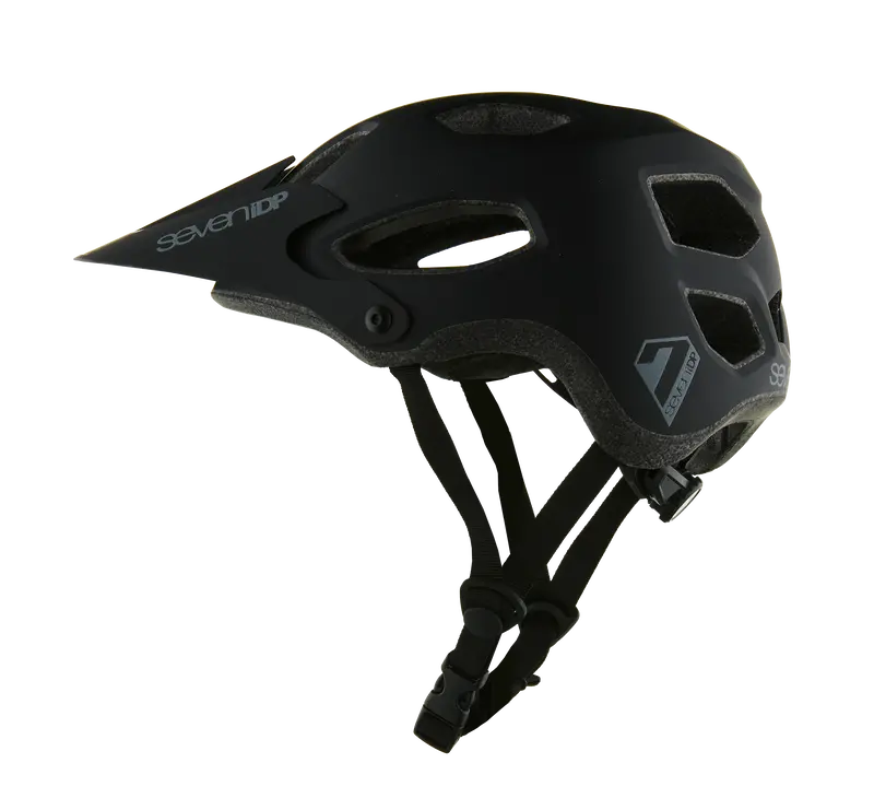 7 Idp X2 Mtb Helmet - Matt Black 2