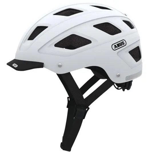 Abus Hyban City Helmet - Polar Matt White 1