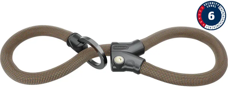 Abus Infinity Loop Chain Lock 1806/140 - Autumn Orange 2