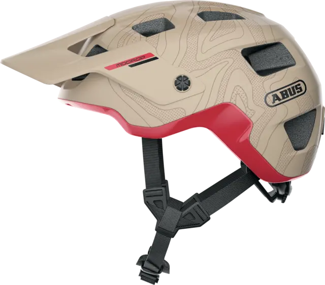 Abus Modrop Mtb Helmet - Dusky Camel 1