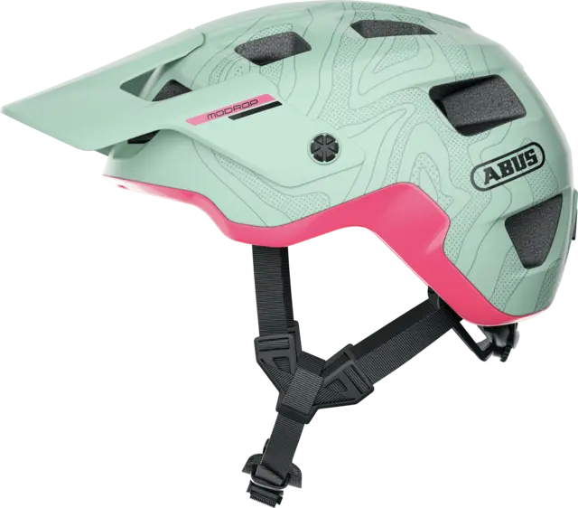 Abus Modrop Mtb Helmet - Iced Mint 1