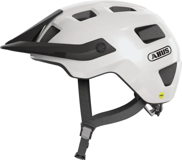 Abus Motrip Mips Mtb Helmet - Shiny White 1