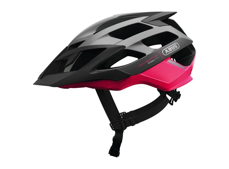 Abus Moventor Mtb Helmet - Fuchsia Pink 1