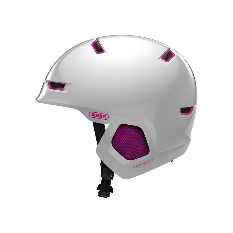 Abus Scraper Kid 3.0 Helmet - Shiny White 1