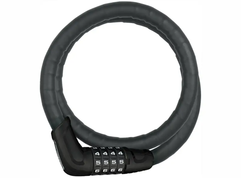 Abus Tresor 6615C Armored Combination Cable Lock - Black 1