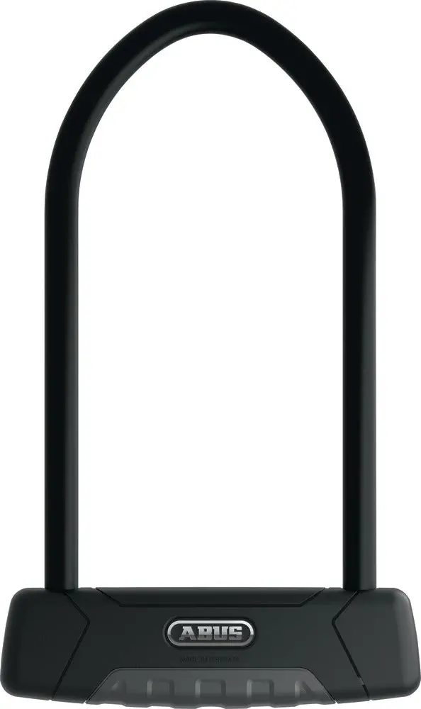 Abus U-Lock - Granit Plus 470 - 11 Inch U / 12Mm Round Shackle - 470/150Hb300+Ush - Black 1