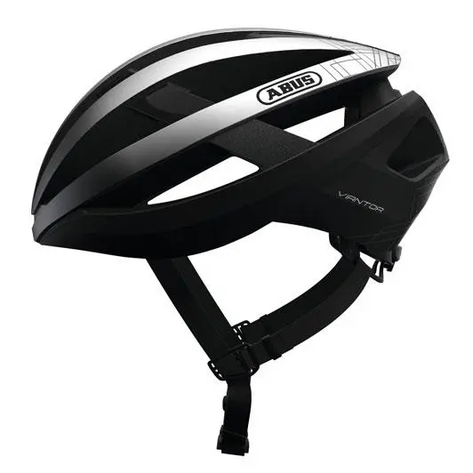Abus Viantor Road Helmet - Gleam Silver 1