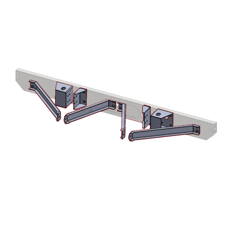 Airlift Bumper Kit For Military Humvee For All Models 12 Piece 2