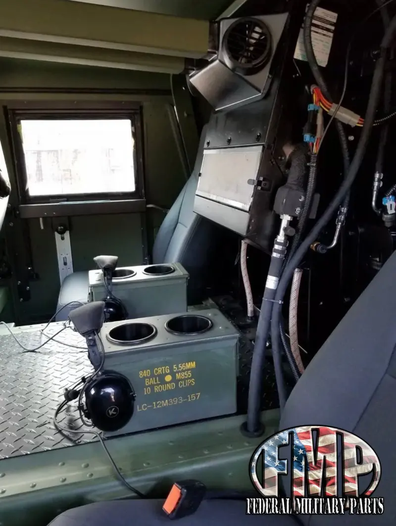 Ammo Can Center Console (A1) Cupholder Only - Great For M998 Humvee 1