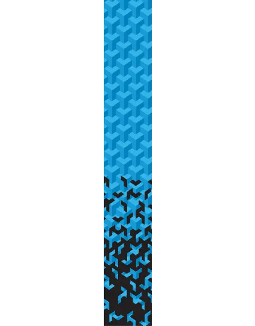 Arundel Art Gecko Bar Tape - Powder Blue 1