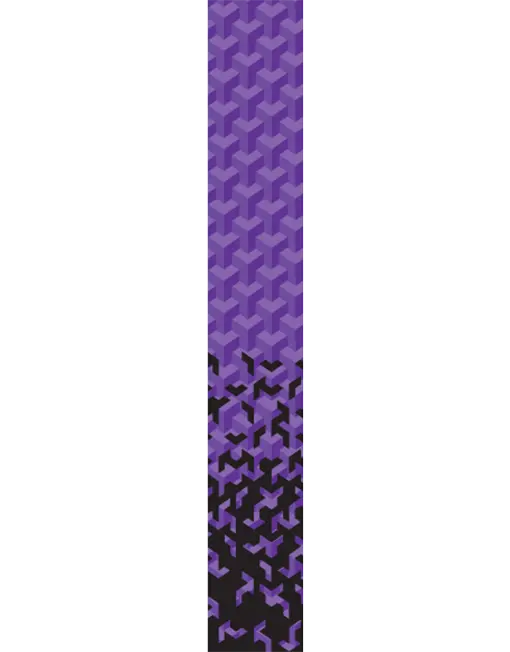 Arundel Art Gecko Bar Tape - Purple 1