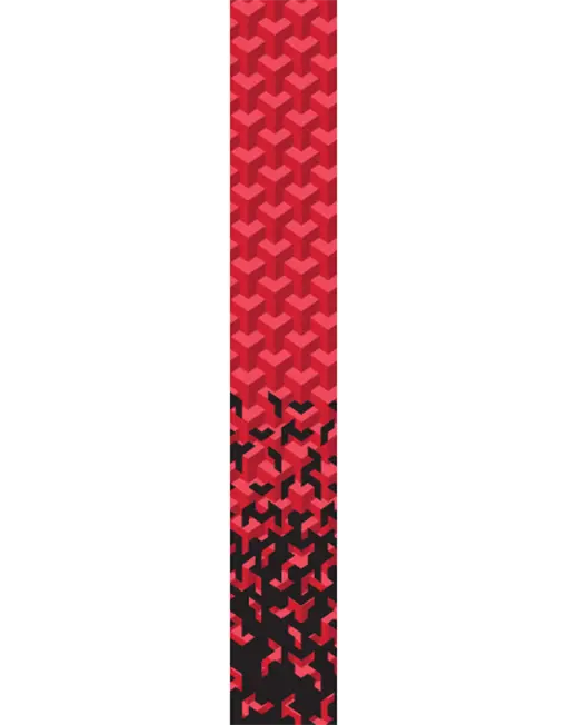Arundel Art Gecko Bar Tape - Red 1