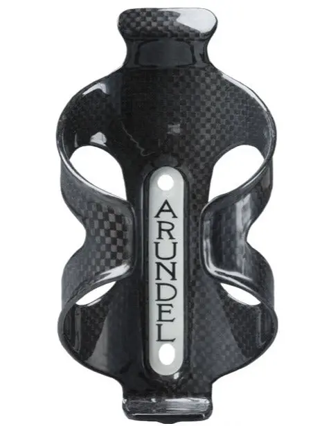 Arundel Dave-O 3K Bottle Cage - Gloss-White Decal 1