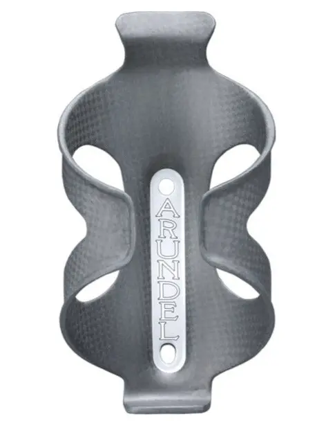 Arundel Dave-O 3K Bottle Cage - Matt-Silver Decal 1