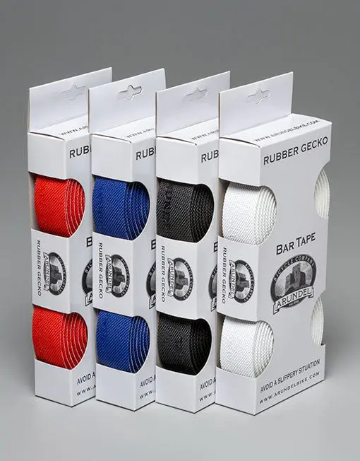 Arundel Rubber Gecko Bar Tape - White 2