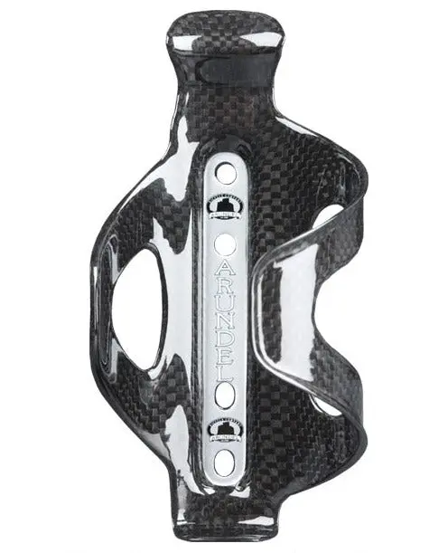 Arundel Sideloader 3K Bottle Cage - Gloss-Silver Decal 1