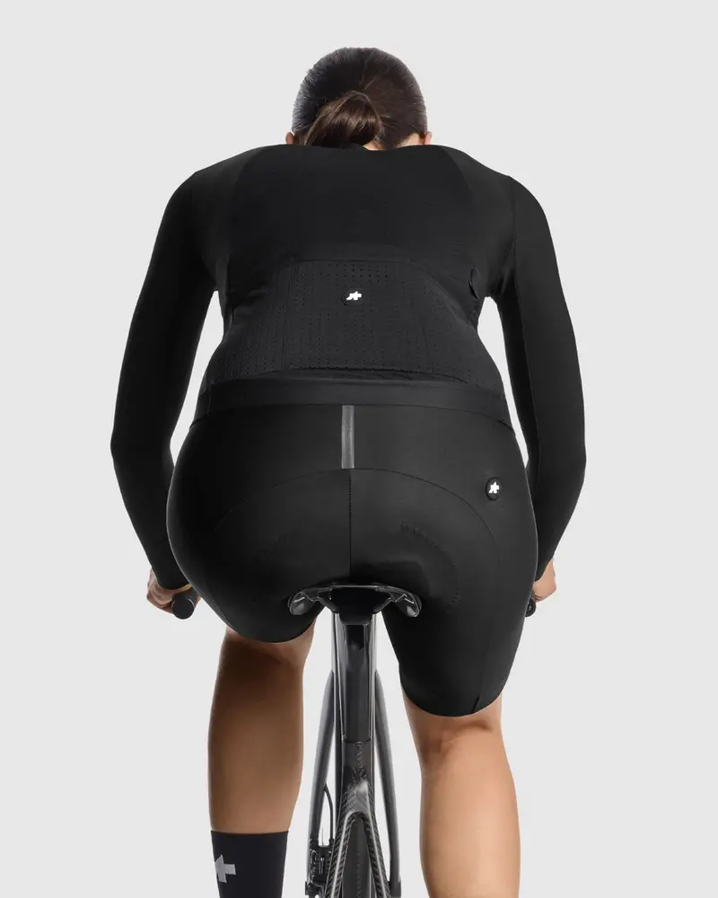 Assos Dyora R Spring Fall Long Sleeve Jersey S11 - Womens - Black 6