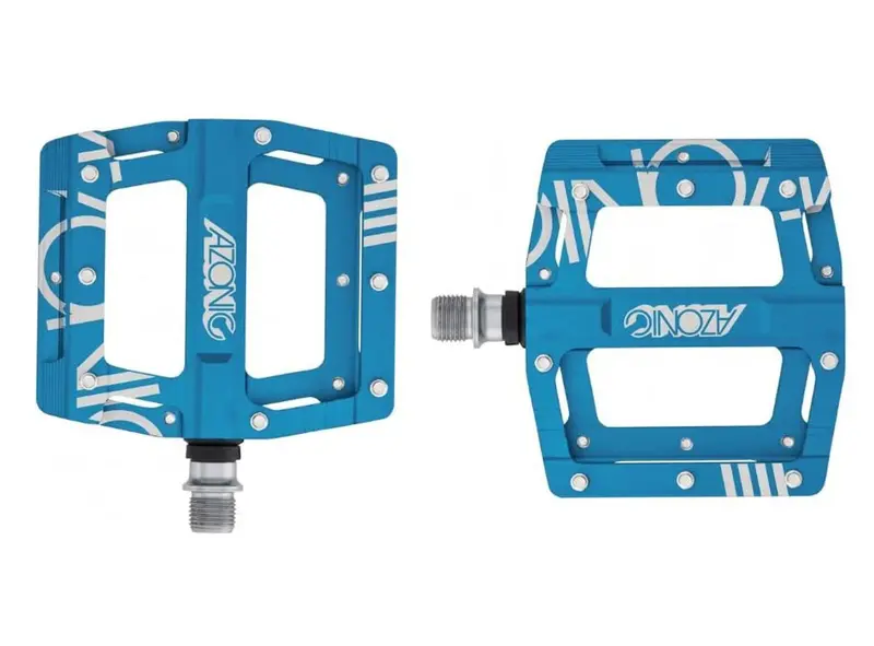 Azonic Dmx Platform Pedals - Ano Blue 1