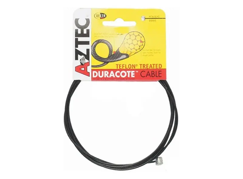 Aztec Duracote Teflon Coated Brake Cable - Black 1
