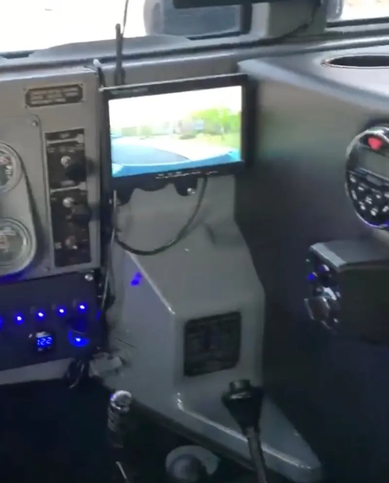 Backup Camera + Monitor - 24V Fits Humvee M998 / Hmmwv 1