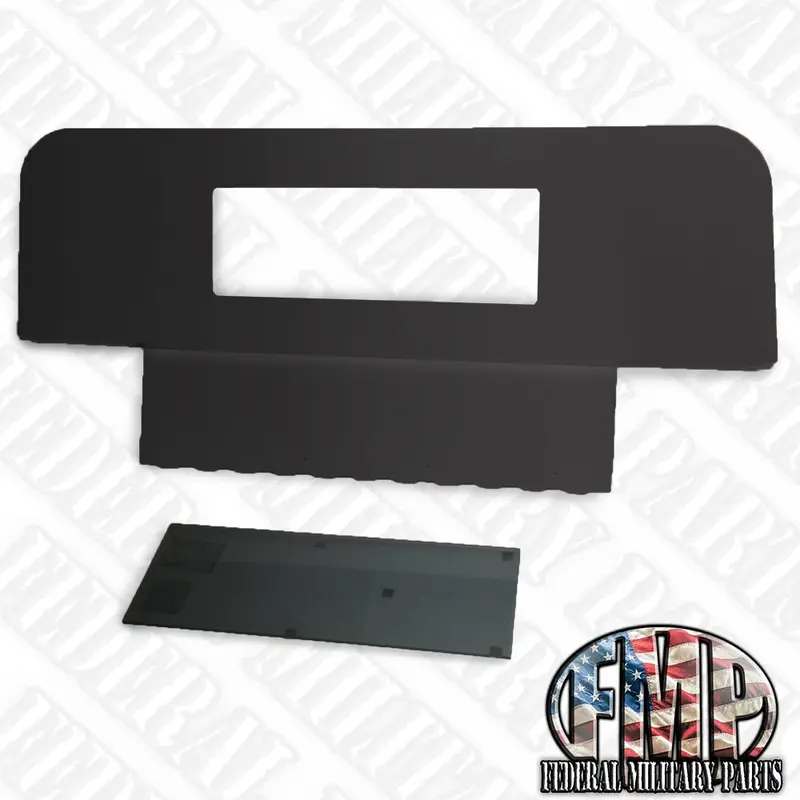 Basic Rear Curtain - "Iron Curtain" - Replace Your Canvas With Steel Fits Humvee M998 Hmmwv 13